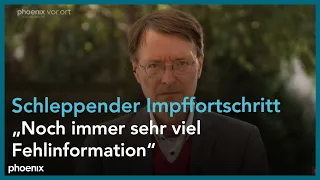 Impfkampagne:  SPD-Gesundheitsexperte Karl Lauterbach im Schaltgespräch am  08.09.21