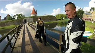 Moto Saaremaa, Estonia. Прокатились на Сааремаа на мотоцикле Honda Shadow и других