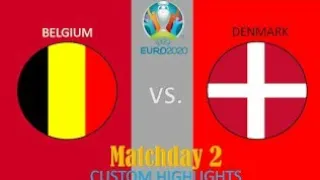 🇧🇪BELGIUM VS 🇩🇰DENMARK EURO 2021 CUSTOM HIGHLIGHTS ON STICKMAN SOCCER 2018