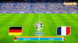 GERMANY vs FRANCE - FINAL UEFA EURO 2024 | FULL MATCH ALL GOALS | PES GAMEPLAY PC