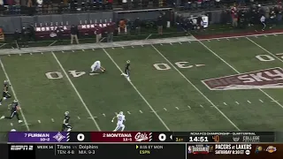 Furman kicker gets ankles broken and walks off the field