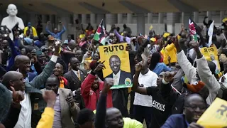 Vize William Ruto mit 50,5 % zum Wahlsieger in Kenia erklärt, aber...