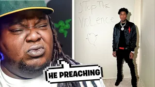 HE PREACHING!!! STOP THE VIOLENCE! NBA YoungBoy - This Not a Song “This For My Supporters” REACTION!