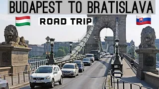 Driving from Budapest to Bratislava