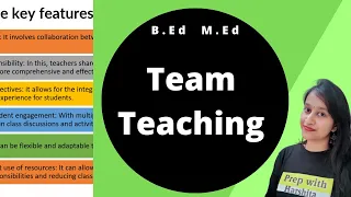 Team- Teaching | Strategies of Teaching