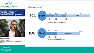 Indicação e manejo de antiagregantes e anticoagulantes