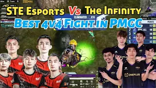 STE Esports Vs The Infinity Fight in PMGC | Pubg Mobile