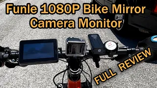 Funle 1080P Bicycle Bike Mirror Rear View Camera 4.3 Inch Monitor FULL REVIEW