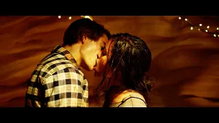 Jenna Ortega and Judah Lewis kiss scene / The Babysitter: Killer Queen