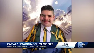 25 year-old killed in 'hoarding' house fire