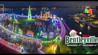 Amazing Tour of Lights Bentleyville Duluth MN 2022 (4K) តាំងពិពណ៌ភ្លើង ណូអែល ស្អាតល្អណាស់