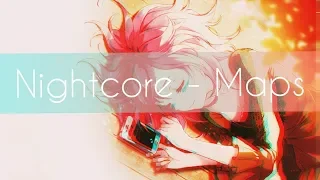 Nightcore - Maps [ Spanish Version ]