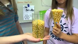 Demonstration Comparing the Formulas for the Volume of Cylinders and Cones.MOV