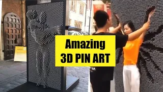 GIANT 3D PIN ART!