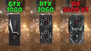 GTX 1080 vs RTX 2060 vs RX 5600 XT (In 10 Games) 2023