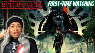 FIRST-TIME WATCHING Star Wars: Return of the Jedi (1983) REACTION