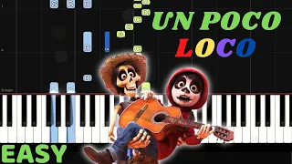 Un Poco Loco - Coco - Easy Piano Tutorial - Tunes With Tina