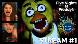 #1 Five Nights at Freddy's BEGINS! w/ Bryan & Amelia of Dechart Games