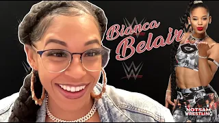 Bianca Belair v Rhea Ripley at Wrestlemania? | Exclusive Interview