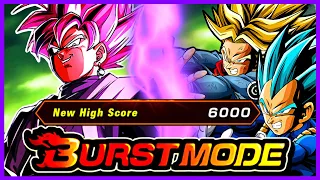 WORLDWIDE CHAOS VS VEGETA AND TRUNKS BURST MODE *SHORT VERSION* | DBZ: Dokkan Battle (Global)