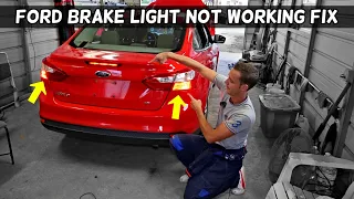 WHY BRAKE LIGHTS DO NOT WORK ON FORD. STOP LIGHTS NOT WORKING FIX