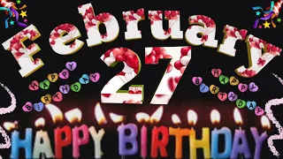 27 February Birthday Status 2023|| 27 February Happy Birthday Whatsap Status|| Birthday Status🎊