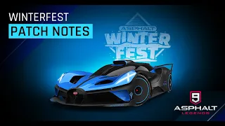 Asphalt 9 - Winterfest Patch Notes - Drive Syndicate is back for a 6th time!