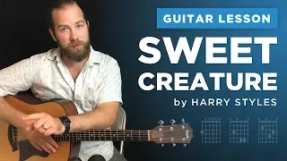 Guitar lesson 🎸 "Sweet Creature" by Harry Styles (w/ chords & intro tab)