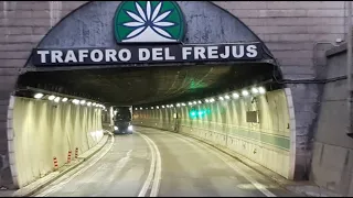 Дальнобой по Европе. Как оплатить тоннель Фрежюс!  /  Frejus Tunnel