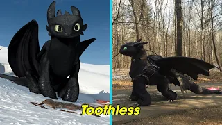 How To Train Your Dragon 3 In Real Life | If Cartoon Characters Were Real Part 12