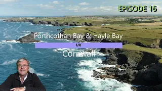 Porthcothan Bay & Hayle Bay. North Cornwall Surfing, Walking. Dji Mavic 2 Zoom And Air 1 Drone Video