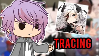 Devil Bona: Caught Tracing Art  Gacha Club Rant