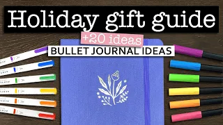 20+ gifts for Bullet Journalers 💜 Bullet journalists' holiday gift guide