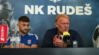 Konferencija za medije NK Rudeš uoči prve utakmice sezone s HNK Rijeka