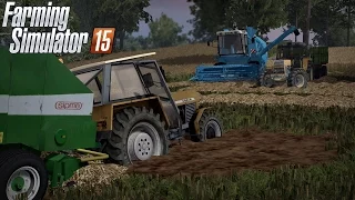 Let's Play Farming Simulator 2015 #27 Testy Boluśowa V6 z MafiąSolec + Wtopy