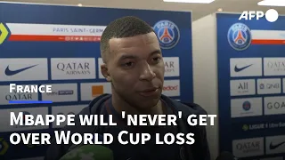 Mbappe says he will 'never' get over World Cup heartbreak | AFP