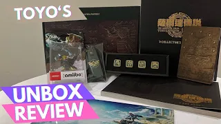 Legend of Zelda Tears of the Kingdom Collector's Edition and Amiibo Unboxing Review ゼルダの伝説 開封 レビュー