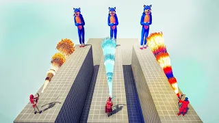 3x SONIC.EXE GIANT vs 3x EVERY GOD - Totally Accurate Battle Simulator TABS