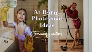 5 At Home Photoshoots | Housework Edition