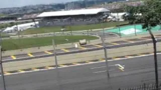 Interlagos GP Brazil 2009 - Largada e acidente Setor "A" - Race Start and Trulli/Sutil Crash