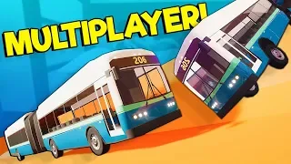 OB & I Battled to See Who the BEST Bus Driver is! - Snakey Bus Update Gameplay