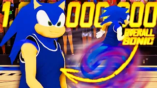 SONIC 1 MILLION OVERALL SPEED BREAKS DEFENSE In NBA 2K22! NEW FASTEST PLAYER EVER CREATED..