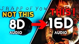 Ed Sheeran - Shape of You (16D AUDIO/NOT 9D/8D AUDIO)🎧