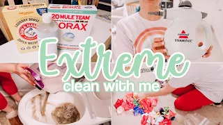 EXTREME CLEAN WITH ME 2022 // 2 DAYS OF SPEED CLEANING MOTIVATION // DEEP CLEANING