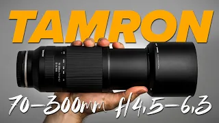 NEJLEHČÍ TELEOBJEKTIV PRO SONY FE? Tamron 70-300 f/4,5-6,3