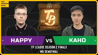 WC3 - [UD] Happy vs Kaho [NE] - WB Semifinal - TP League Season 2 Finals