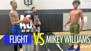 Mikey Williams Vs FlightReacts Was Filled With Trash Talk And Dunks!