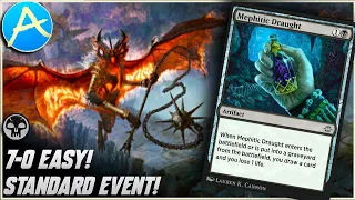 7-0 MONO BLACK | Gem & Pack Farming! Lost Caverns of Ixalan | MTGArena Standard Event!