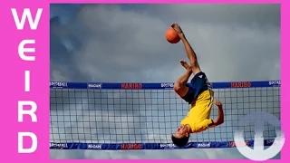 Bossaball - Crazy New Sport - Gymnastics meets Volleyball