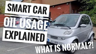 How much Oil *SHOULD* A Smart Car Use?! - Smart Car Oil Usage What is Normal?